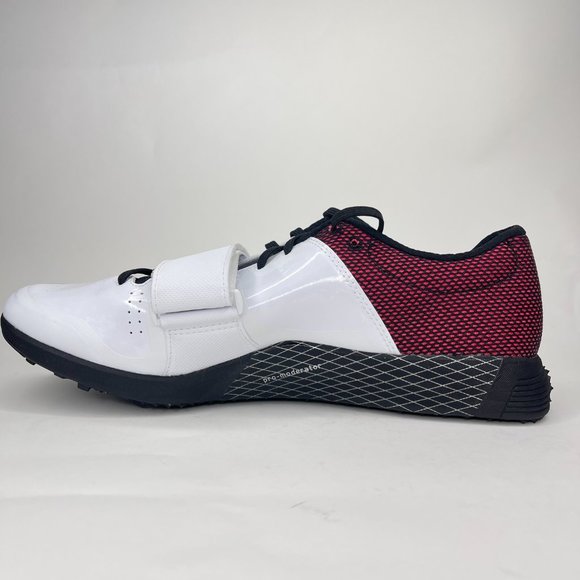 Adidas Adizero Triple Jump Pole Vault White Red Shoes. Size 12.5. Style: B37496. main image 5